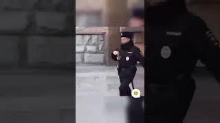 Dropping fake gun in front of Russian Police prank 