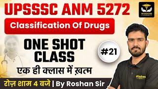 UPSSSC ANM 5272 ONE SHOT CLASSES | UPSSSC ANM TOPIC WISE SESSIONS 21 BY ROSHAN SIR | WISDOM ANM