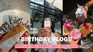 B-DAY  VLOG! || Mommy & Bianca Visit, Wearing ALL Chanel Cruise, Dinner @ FRNDS, Feeling Blessed!