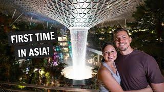 We're heading to ASIA! ️ (Overnight layover in the SINGAPORE Changi Airport!)