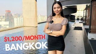 Living in Bangkok: $1,200/Month Luxury Condo Tour at LAVIQ Sukhumvit 57