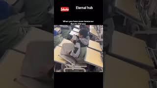 When you have exam tomorrow but it's China| ETERNAL HUB | #shorts #eternalhub #science