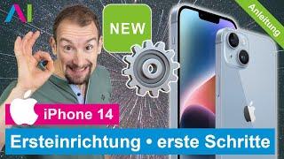 iPhone 14 - Ersteinrichtung / Konfiguration •  • 1️⃣4️⃣ • ️ • ️ • Anleitung | Tutorial