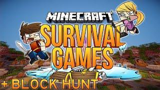 Survival Games and Block Hunt! - With Fangirll