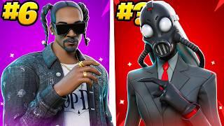 27 Most *TRYHARD* Skins In Fortnite Remix..