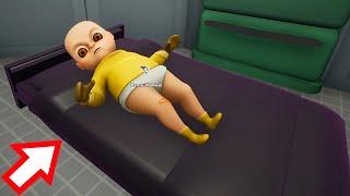 КАК ЧИЛИТ ЛЫСЫЙ ?! ИГРА The Baby In Yellow