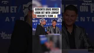 Gervonta Davis Bets $100K With HECKLER from Lamont Roach’s Team