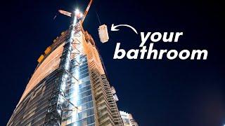 The Modular Bathroom Takeover (How It's Made) | Construction Brothers