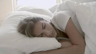 Copyright free stock footage || woman is sleeping