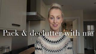 DECLUTTER & PACK WITH ME | Downsizing our home to improve our financial wellbeing