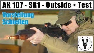 AK107 • SR1 • Outside • Vorstellung und Schießen • Kalaschnikow