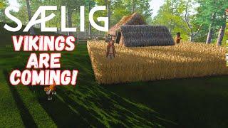 Saelig Gameplay: Defending Our Village from Viking Raids! 