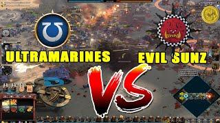 Dawn of War 3 - Massive Battle - Ultramarines Terminators vs Orks