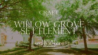 Luxury Neighborhoods in Baton Rouge - The Settlement at Willow Grove