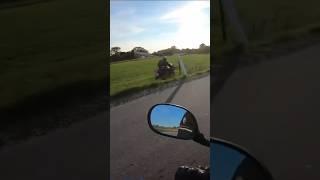 Did he hit something? #biker #insane #fail #shorts