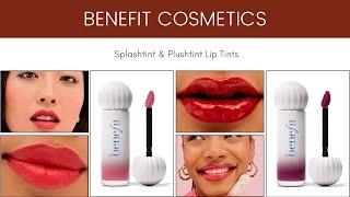 Benefit Cosmetics Splashtint & Plushtint Lip Stains