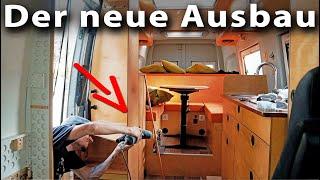 More space in the Sprinter | AusbauVlog | michaswerkstatt