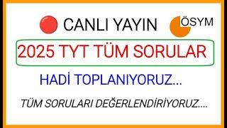 2025 TYT TÜM SORU VE CEVAPLARI DEĞERLENDİRİYORUZ... TYT SORU VE CVAPLARI TARİH-COĞRAFYA-FELSEFE....