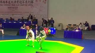 Mingyong LI china Vs Gaurav yada India win 2-0 Round-2 world Taekwondo grandslam qualification 2019