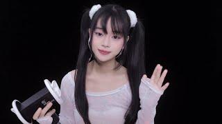 晓美 Xiao Mei ASMR  舔耳口腔音喘息 Ear Licking  Licking And Eating Ear Licking