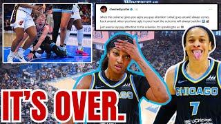 Chennedy Carter's WNBA Career may be OVER! Uses Courtney Vandersloot's ACL Injury to SHADE Sky!