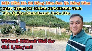 bán đất xã khánh phú khánh vĩnh , Mặt Tiền Hương Lộ 62, Nha Trang Nhà Đất