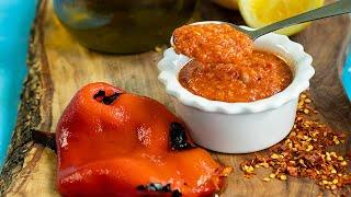 Easy Homeade Harissa Sauce ready in 5 mins!