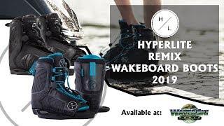Hyperlite Remix Wakeboard Boots 2019 - Available at Water Ski World