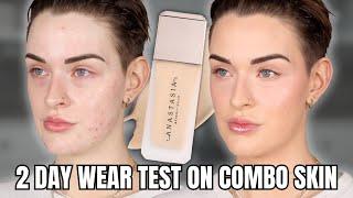 NEW Anastasia Beverly Hills Impeccable Matte Foundation | 2-day wear test on combo skin!