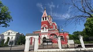 Москва. Петровский парк. Благовещенский храм.