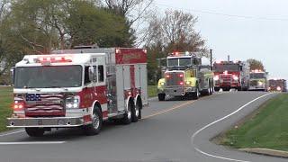 Fire Trucks & Ambulances Parade Supporting St Joseph Hospital, Berks DES & Reading Hospital