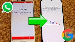 Cómo transferir DATOS de Android a Android  (WhatsApp, Cuenta Google, Contactos, etc.) 2024