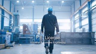 Industrial Engineering—P.E. License