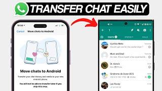 How To Transfer WhatsApp Chats From iPhone To Android Without Cable - Full Guide