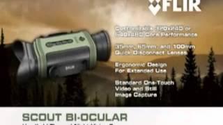 FLIR BTS-X Pro Scout Bi-Ocular Infrared Night Vision Camera