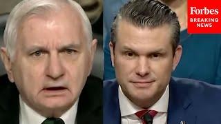 VIRAL MOMENT: 'Would You Explain What A JAG Off Is?': Jack Reed Questions Pete Hegseth