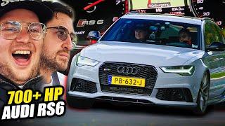 NO BRAKES! ANGRY 700+ hp Audi RS6 C7 // Nürburgring