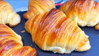 Узнав Этот Метод,я научилась печь Круассаны дома!Вкуснее чем в Пекарне!Простои очень вкусный рецепт