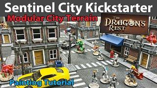 Sentinel City Kickstarter by Dragon's Rest: Modular 3D Terrain for Marvel Zombies