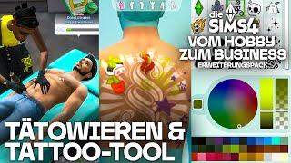 Tätowieren & CAS TATTOO-Tool ️‍ Die Sims 4 Vom Hobby zum Business Erweiterungspack