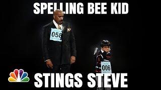 Little Big Shots | Steve Harvey and Akash Funny Spelling Bee | Season 1 2016