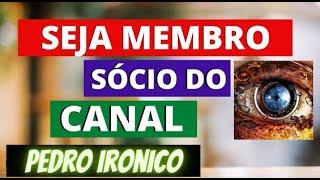 Clube dos Canais no YouTube (Ativar o Seja Membro) canal PEDRO IRONICO