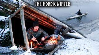 Extreme Winter Bushcraft ALONE in the Freezing North - Survival Camping