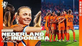 Big win in Doetinchem.  | Highlights Nederland - Indonesia