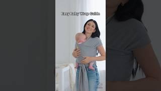 Your easy baby wrap guide!  #keababies #shorts #wrapcarrier