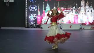 Цыганская венгерка. Алена Агеева. Первенство Москвы "Сорок сороков"-2021. 2 место. Дети.