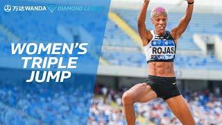 Yulimar Rojas smashes triple jump meeting record in Silesia - Wanda Diamond League 2023