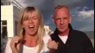 Fatboy Slim and Zoe Ball take on The Ice Bucket Challenge for MND