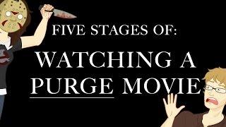 Five Stages of Watching The Purge Movie (HISHE collab)