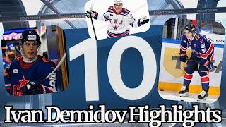 TOP 10 Ivan Demidov Highlights 2024-2025 KHL Season 